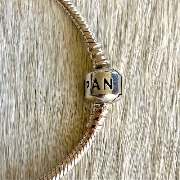 NWOT AUTH PANDORA MOMENTS BRACELETE W/ CHARMS - Picture 6 of 13